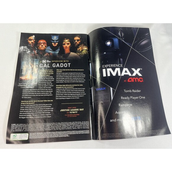 Justice League DC Comics AMC IMAX Movie Promotional Comic Book - Picture 8 of 11